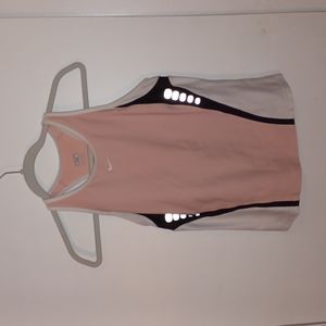 pink Nike athletic tanktop medium cute athleisure women's running workout mesh